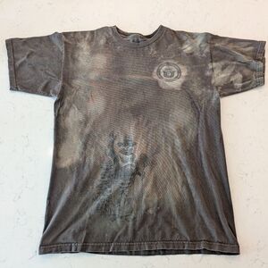 Vintage Smokey The Bear Men's Tie-Dye T-Shirt 90s Y2K Outdoors Nature Park Shirt